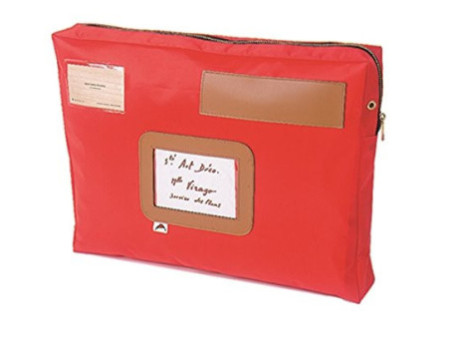 ALBA Sac navette 'POCSOU R' avec soufflet, polyester, rouge
