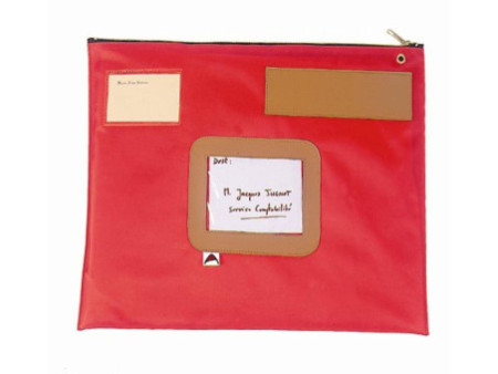 ALBA Sac navette 'POPLAT', polyester, rouge