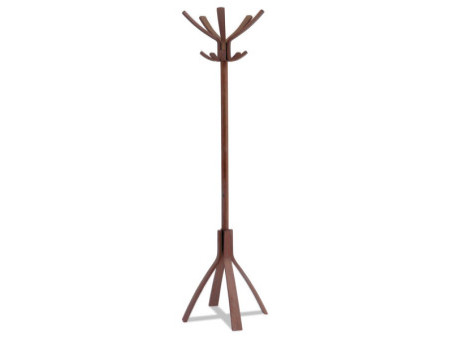 ALBA Portemanteau 'CAFE', (H)1.760 mm, bois foncé