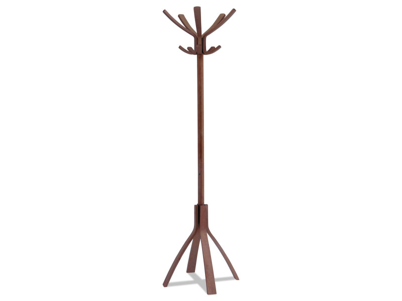 ALBA Portemanteau 'CAFE', (H)1.760 mm, bois foncé