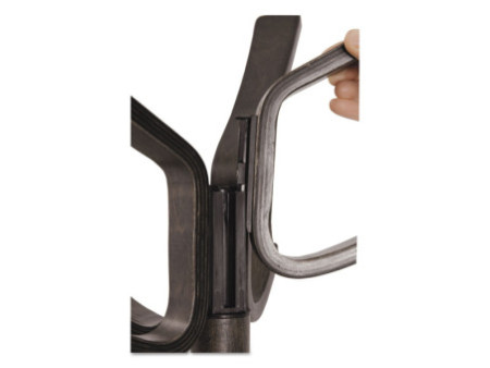 ALBA Portemanteau 'CAFE', (H)1.760 mm, bois foncé