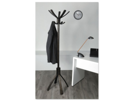 ALBA Portemanteau 'CAFE', (H)1.760 mm, bois foncé