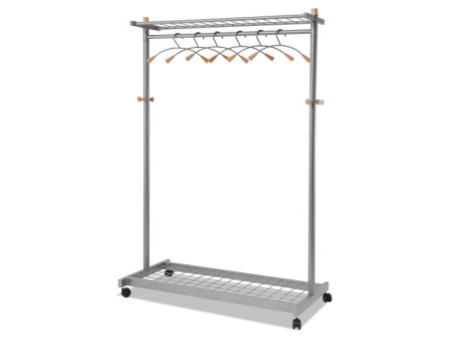 ALBA Vestiaire 'LUX', mobile, (H)1.800 mm, argent