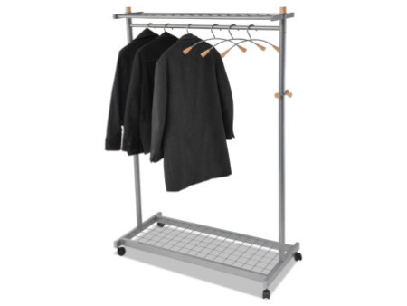 ALBA Vestiaire 'LUX', mobile, (H)1.800 mm, argent