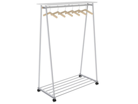 ALBA Portemanteau - vestiaire 'OSLO', (H)1.780 mm, gris