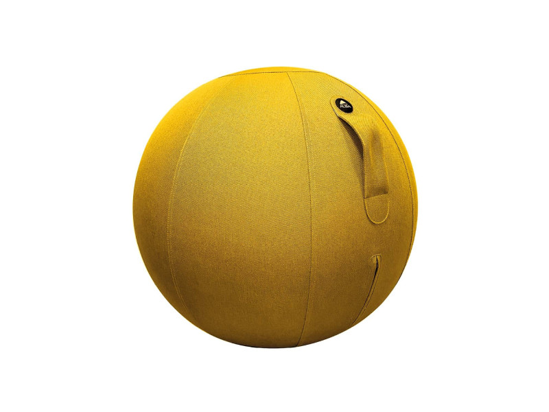 ALBA Ballon d'assise ergonomique 'MHBALL', jaune safran