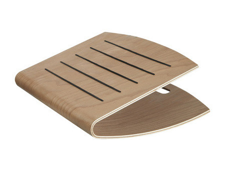 ALBA Repose-pieds MHFEET, en bois naturel