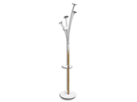 ALBA Portemanteau 'FESTIVAL', hauteur: 1.870 mm, hêtre/blanc