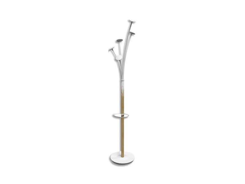 ALBA Portemanteau 'FESTIVAL', hauteur: 1.870 mm, hêtre/blanc