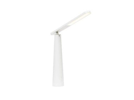 ALBA Lampe de bureau LED rechargeable 'LEDTUBE', blanc
