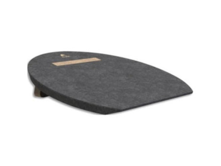 ALBA Repose-pieds 'MHFEETPET', en PET 100% recyclé, gris