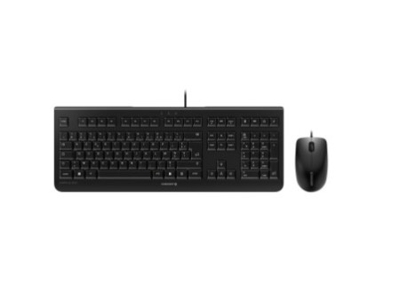 CHERRY Kit clavier AZERTY & souris DC 2000, avec fil, noir
