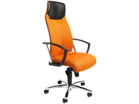 Topstar Fauteuil de direction 'High Sit up', orange, incl.
