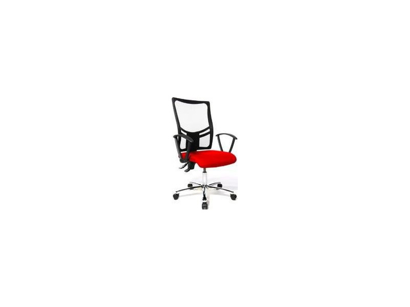 Topstar Fauteuil de bureau 'Net Point 10', rouge