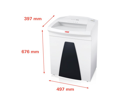 HSM Destructeur de documents SECURIO B26, coupe particules: