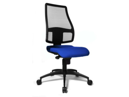 Topstar Fauteuil de bureau 'Synchro Net', bleu royal