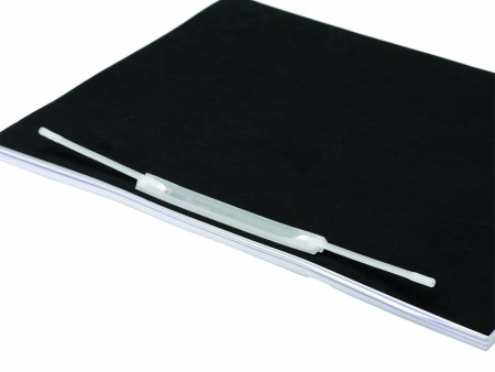 Fellowes Clip de fixation pour archives Bankers Box, Blanche