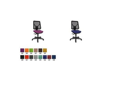 Topstar Fauteuil de bureau 'Ergo Net', rouge-ferrari