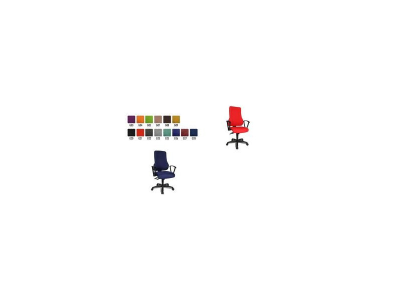 Topstar Fauteuil de bureau 'Top Point SY', bleu royal