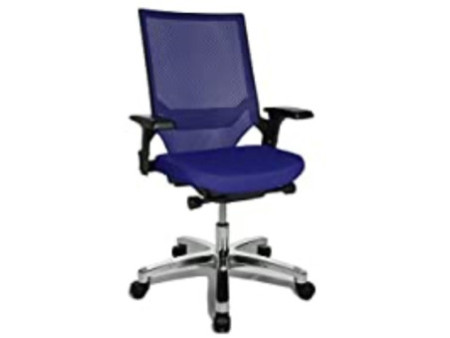 Topstar Fauteuil de bureau 'Autosyncron 1', bleu royal