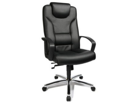 Topstar Fauteuil de direction 'Comfort Point 50',chrome/noir