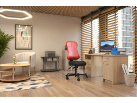 Topstar Chaises tournante de bureau 'Head Point SY', noir /