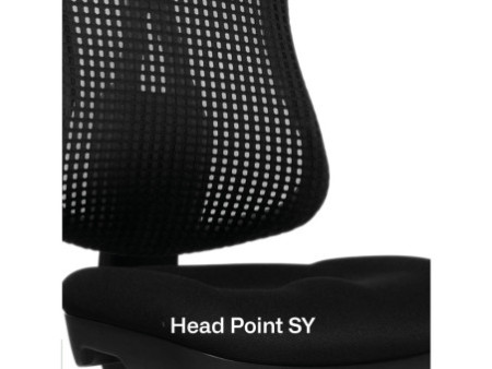 Topstar Chaises tournante de bureau 'Head Point SY', noir /