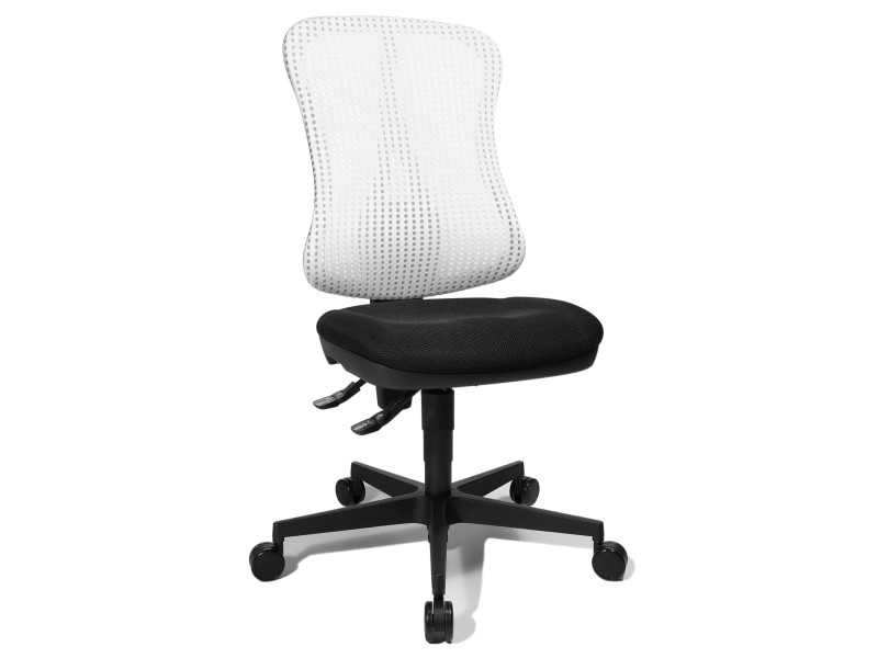 Topstar Chaise tournante de bureau 'Head Point SY', noir/