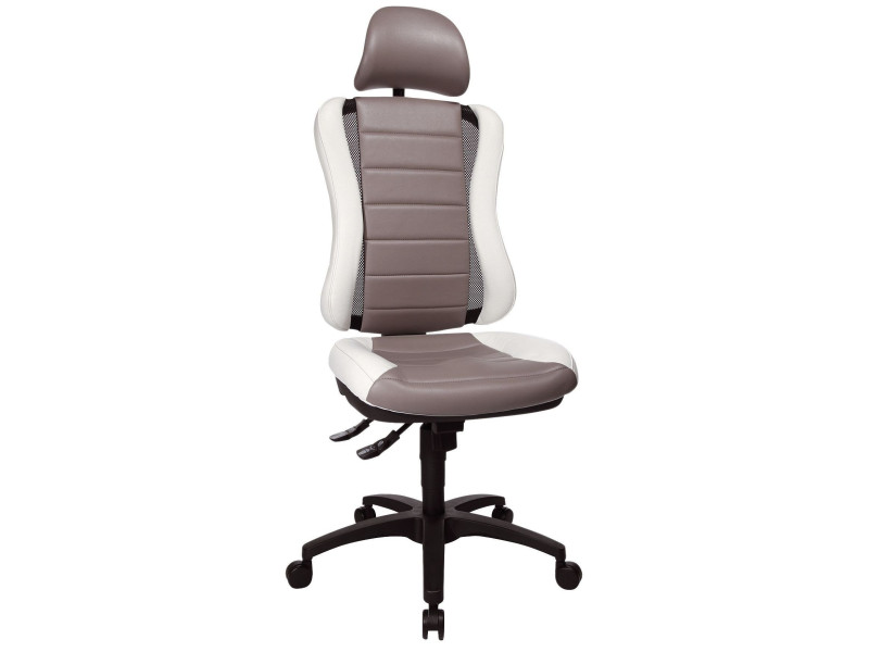 Topstar Fauteuil de bureau 'Head Point RS', blanc / gris