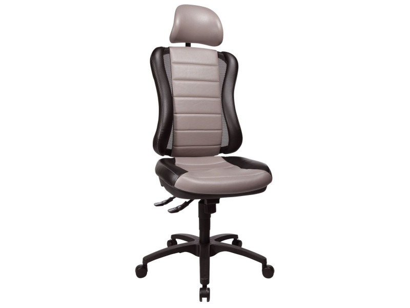 Topstar Fauteuil de bureau 'Head Point RS', noir / gris