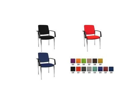 Topstar Chaise de bureau 'rembourrage BtoB 10', bleu