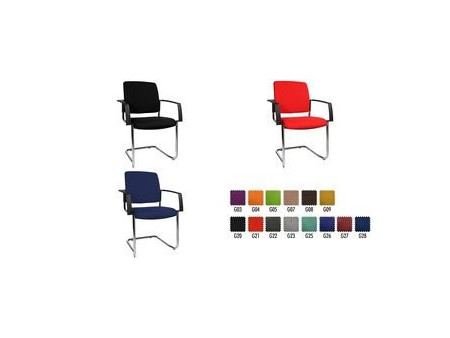 Topstar Chaise de bureau 'rembourrage BtoB 20', bleu