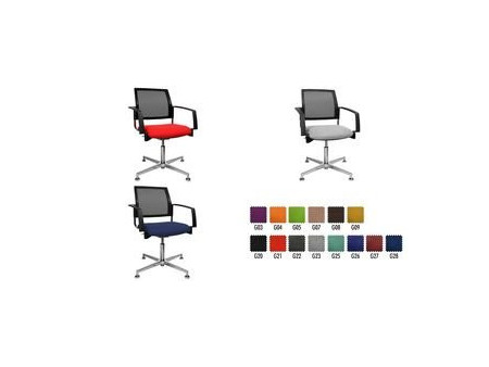 Topstar Chaise de bureau ' filet 3D BtoB 30', bleu