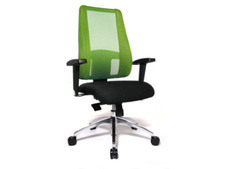 Topstar Fauteuil de bureau 'Lady Sitness Deluxe', noir/vert