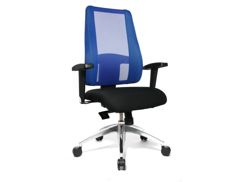 Topstar Fauteuil de bureau 'Lady Sitness Deluxe', noir/bleu