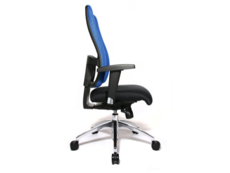Topstar Fauteuil de bureau 'Lady Sitness Deluxe', noir/bleu