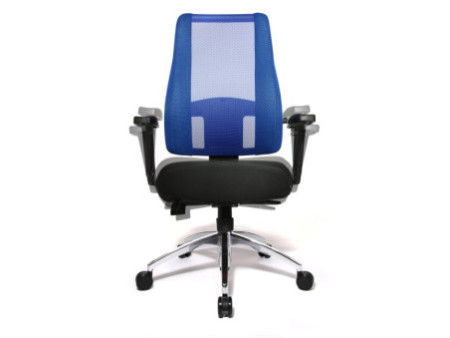 Topstar Fauteuil de bureau 'Lady Sitness Deluxe', noir/bleu