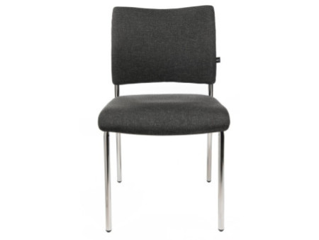 Topstar Chaise visiteur 'Visit 10 rembourré', anthracite
