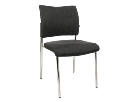 Topstar Chaise visiteur 'Visit 10 rembourré', anthracite