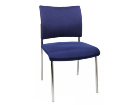 Topstar Chaise visiteur 'Visit 10 rembourré', bleu