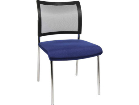 Topstar Chaise de bureau 'filet Visit 10', bleu