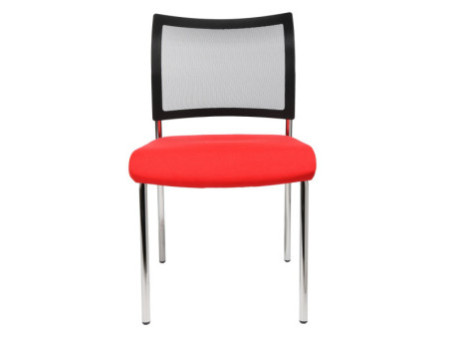 Topstar Chaise de bureau 'filet Visit 10', rouge