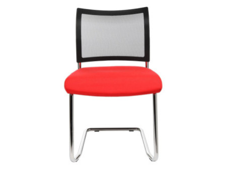 Topstar Chaise de bureau 'filet Visit 20', rouge