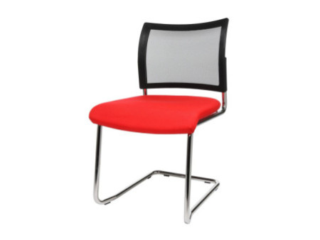 Topstar Chaise de bureau 'filet Visit 20', rouge