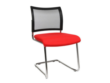 Topstar Chaise de bureau 'filet Visit 20', rouge