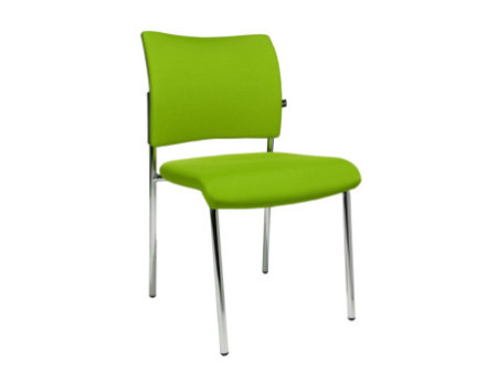 Topstar Chaise visiteur 'Visit 10 rembourré', vert pomme