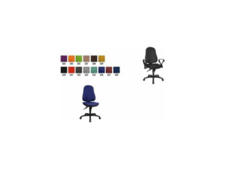 Topstar Fauteuil de bureau 'Support SY', marron foncé