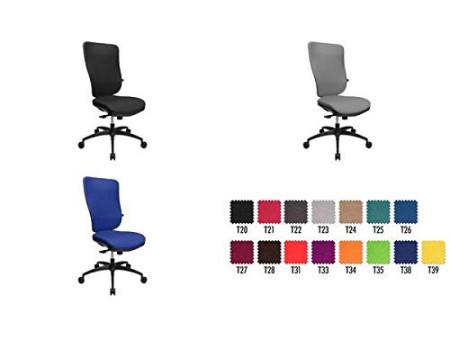 Topstar Fauteuil de bureau 'Soft Pro 100', bleu