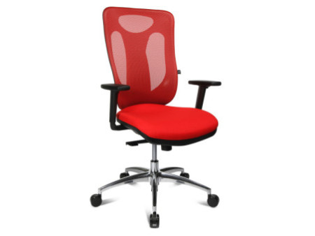Topstar Fauteuil de bureau 'Sitness Net Pro 100', rouge