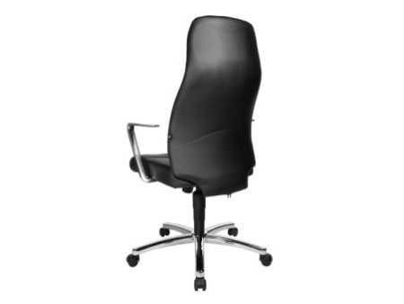 Topstar Fauteuil de direction 'Chairman 70', cuir, noir